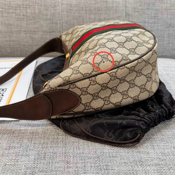Vintage Gucci GG Supreme Shoulder Bag - Picture 4 of 4